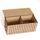 CON 01 – CONTAINER PEN HOLDER (Colorless)